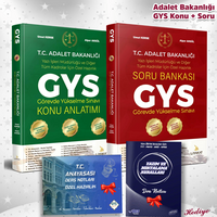 2024 Görevinde Yükselme Sınavlarına Özel Hazırlık 2'li Set  / Konu Anlatımlı ve Soru Bankası