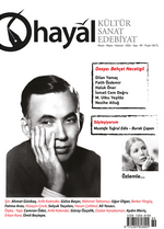 Hayal Kültür Sanat Edebiyat Dergisi Sayı 89