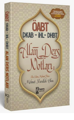 2024 KPSS-ÖABT-DKAB-İHL-DHBT ALAN Ders Notları