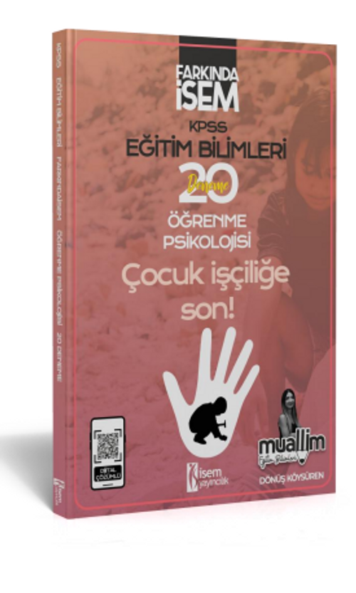 2024 Farkında İsem KPSS Eğitim Bilimleri Öğrenme Psikolojisi  20'li Deneme