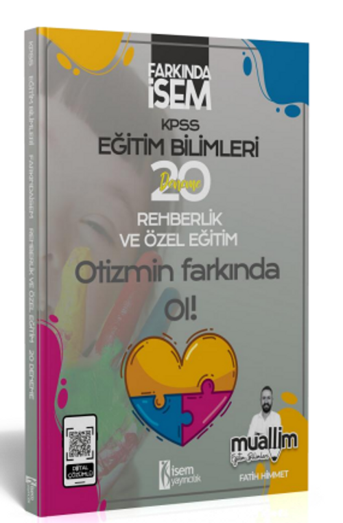 2024 Farkında İsem KPSS Eğitim  Bilimleri Rehberlik ve Özel  Eğitim 20'li Deneme