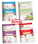 Masalları Boyuyorum Seti (4 Kitap)