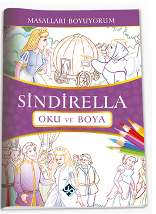 Masalları Boyuyorum Sindirella Kitabı 