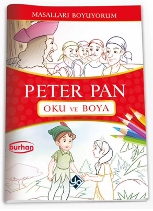 Masalları Boyuyorum Peter Pan Kitabı