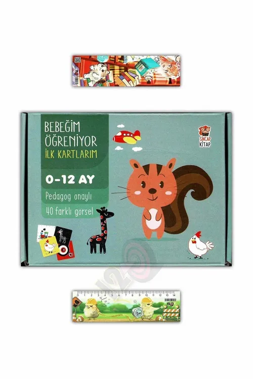 Bebeğim Öğreniyor İlk Kartlarım  (0-12 Ay)