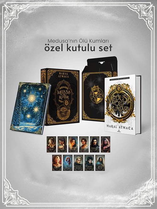 Medusa'nın Ölü Kumları Hediyeli Özel Kutu (Ciltli) 