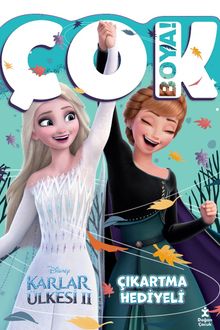 Disney Karlar Ülkesi Çok Boya! Çıkartmalı Dev Boyama Kitabı