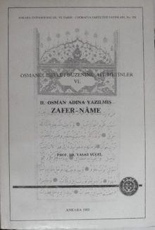 II. Osman Adına Yazılmış Zafer-Name (6-C-10)