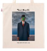 Askılı Bez Çanta - Ressamlar - Rene Magritte - The Son Of Man 1946