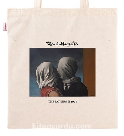 Askılı Bez Çanta - Ressamlar - Rene Magritte - The Lovers Ii 1928