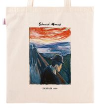Askılı Bez Çanta - Ressamlar - Edvard Munch - Despair 1892