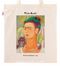 Askılı Bez Çanta - Ressamlar - Frida Kahlo - With Monkey 1938