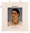 Askılı Bez Çanta - Ressamlar - Frida Kahlo - With Necklace 1933