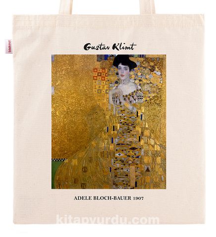 Askılı Bez Çanta - Ressamlar - Gustav Klimt - Adele Bloch-bauer 1907