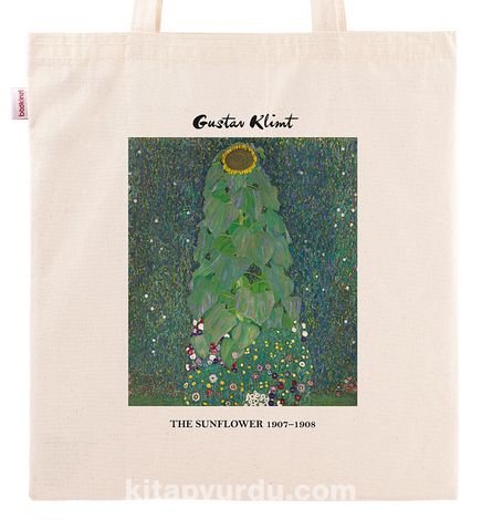 Askılı Bez Çanta - Ressamlar - Gustav Klimt - The Sunflower 1907–1908