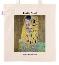 Askılı Bez Çanta - Ressamlar - Gustav Klimt - The Kiss 1908-1909