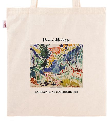 Askılı Bez Çanta - Ressamlar - Henri Matisse - Landscape At Collioure 1905