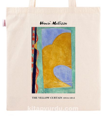 Askılı Bez Çanta - Ressamlar - Henri Matisse - The Yellow Curtain 1914-1915