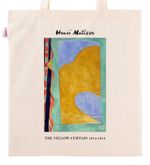 Askılı Bez Çanta - Ressamlar - Henri Matisse - The Yellow Curtain 1914-1915