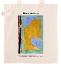 Askılı Bez Çanta - Ressamlar - Henri Matisse - The Yellow Curtain 1914-1915