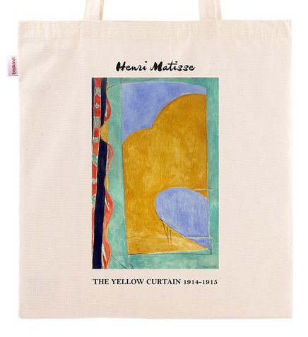 Askılı Bez Çanta - Ressamlar - Henri Matisse - The Yellow Curtain 1914-1915