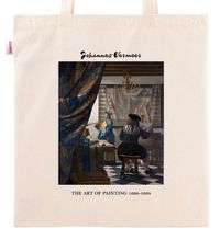 Askılı Bez Çanta - Ressamlar - Johannes Vermeer - The Art Of Painting 1666-1668	