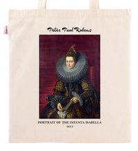 Askılı Bez Çanta - Ressamlar - Peter Paul Rubens - Portrait Of The Infanta Isabella 1615