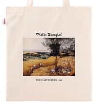 Askılı Bez Çanta - Ressamlar - Pieter Brueghel - The Harvesters 1566