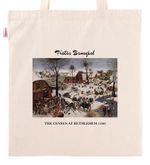 Askılı Bez Çanta - Ressamlar - Pieter Brueghel - The Census At Bethlehem 1566