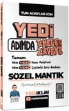 Yedi Adımda Temelden Zirveye S&ouml;zel Mantık Video Konu Anlatımlı Video &Ccedil;&ouml;z&uuml;ml&uuml; Soru Bankası