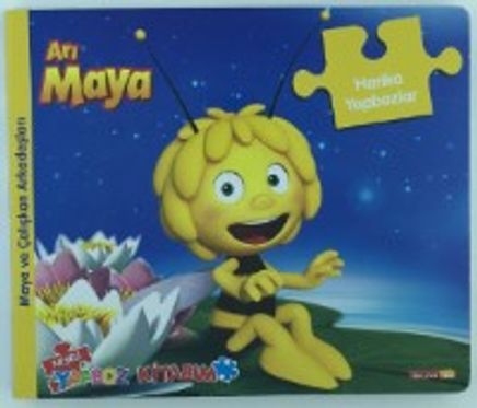 Arı Maya Neşeli Yapboz Kitabım 