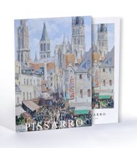 Rue de l'Épicerie Rouen, Camille Pissarro, Özel Tasarım Kılıflı A4 Poster