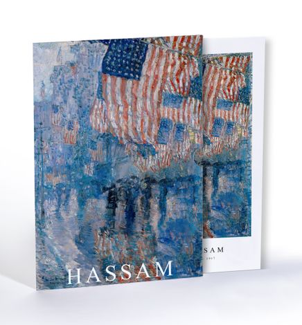 The Avenue in the Rain, Childe Hassam, Özel Tasarım Kılıflı A4 Poster