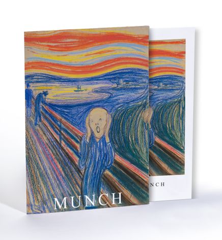 The Scream, Edvard Munch, Özel Tasarım Kılıflı A4 Poster