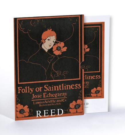 Folly or Saintliness, Ethel Reed, Özel Tasarım Kılıflı A4 Poster