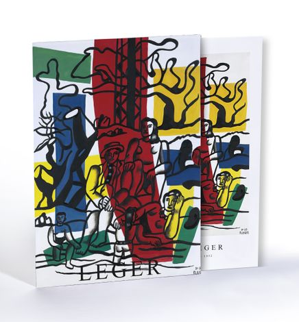 La Partie de Campagne, Fernand Leger, Özel Tasarım Kılıflı A4 Poster
