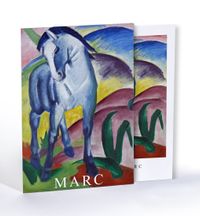 Blue Horse, Franz Marc, Özel Tasarım Kılıflı A4 Poster