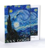 The Starry Night, Van Gogh, Özel Tasarım Kılıflı A4 Poster