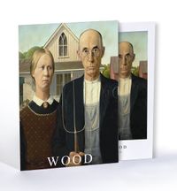 American Gothic, Grant Wood, Özel Tasarım Kılıflı A4 Poster