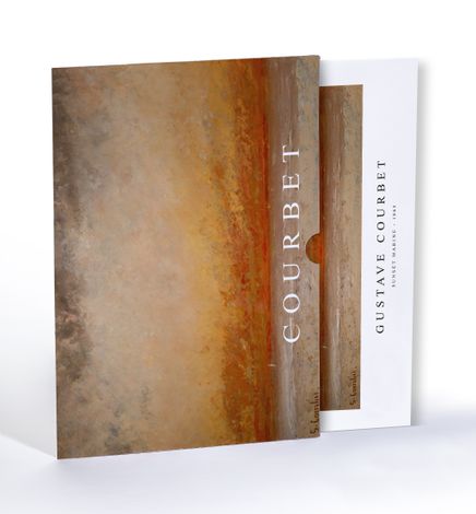 Sunset Marine, Gustave Courbet, Özel Tasarım Kılıflı A4 Poster