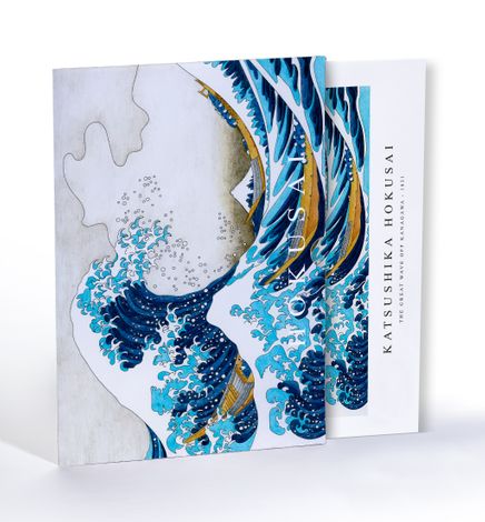The Great Wave off Kanagawa, Katsushika Hokusai, Özel Tasarım Kılıflı A4 Poster