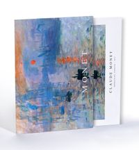 Impression Sunrise, Claude Monet, Özel Tasarım Kılıflı A4 Poster
