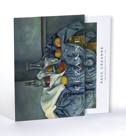 The Peppermint Bottle, Paul Cézanne, Özel Tasarım Kılıflı A4 Poster