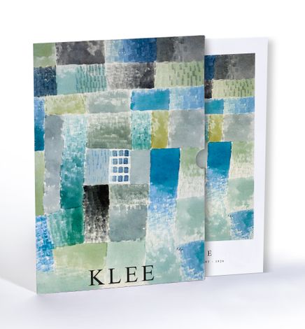 First house in a Settlement, Paul Klee, Özel Tasarım Kılıflı A4 Poster