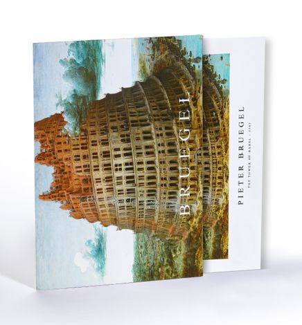 The Tower of Babel, Pieter Bruegel, Özel Tasarım Kılıflı A4 Poster