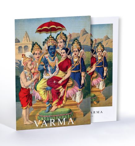 Ram Panchayatan, Raja Ravi Varma, Özel Tasarım Kılıflı A4 Poster