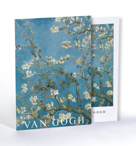 Almond Blossoms, Vincent van Gogh, Özel Tasarım Kılıflı A4 Poster
