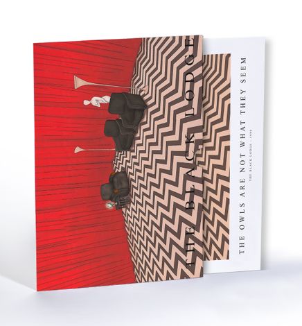 The Black Lodge, David Lynch, Özel Tasarım Kılıflı A4 Poster