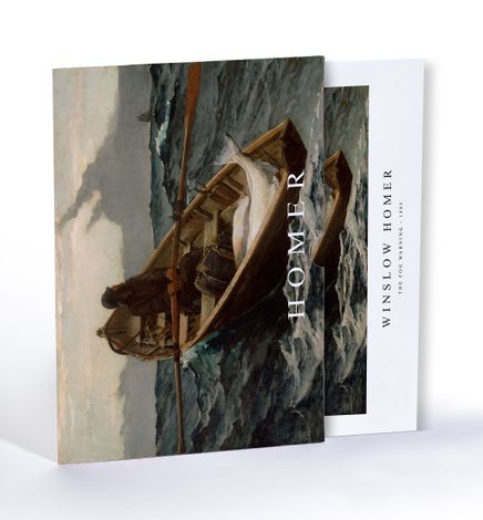 The Fog Warning, Winslow Homer, Özel Tasarım Kılıflı A4 Poster