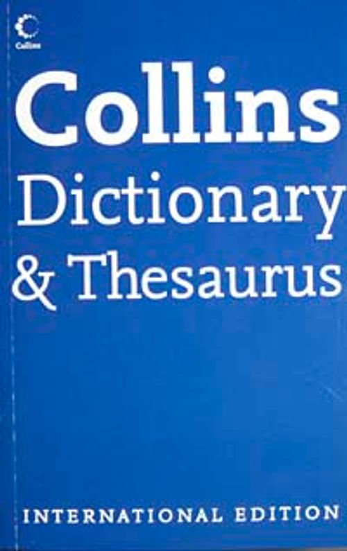 Collins Dictionary And Thesaurus